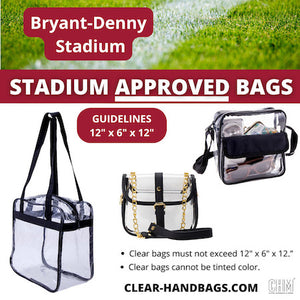 Bryant-Denny Stadium CLEAR BAG POLICY