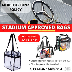 CLEAR BAG POLICY Mercedes Benz Stadium