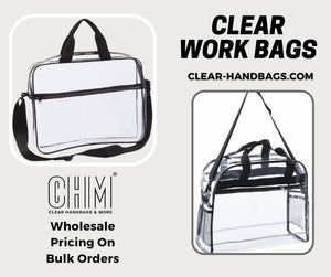 clear portfolio briefcase