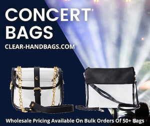 clear concert bags