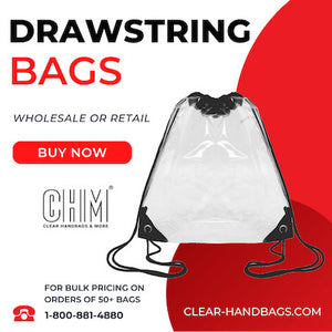 clear drawstring backpack