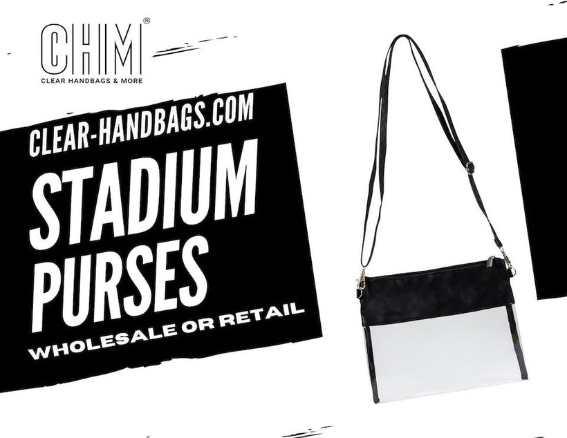 Clear Gameday Purse