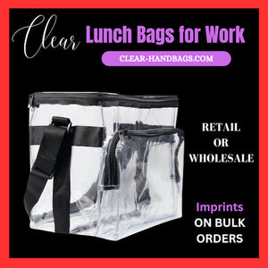 clear lunch bags for work