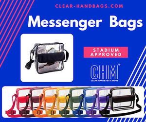 clear messenger bags