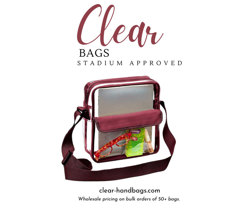 Medium Clear Messenger Bags