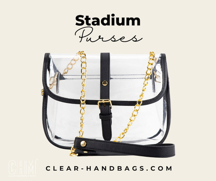 Clear Vinyl Security Purses