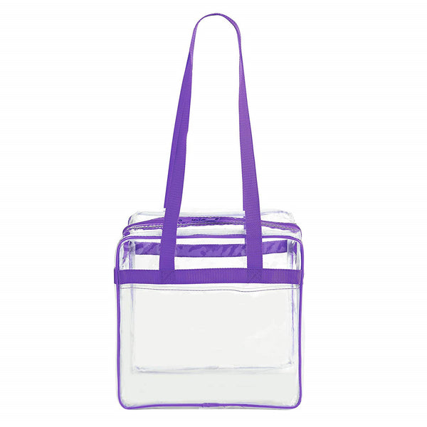 clear stadium tote bag