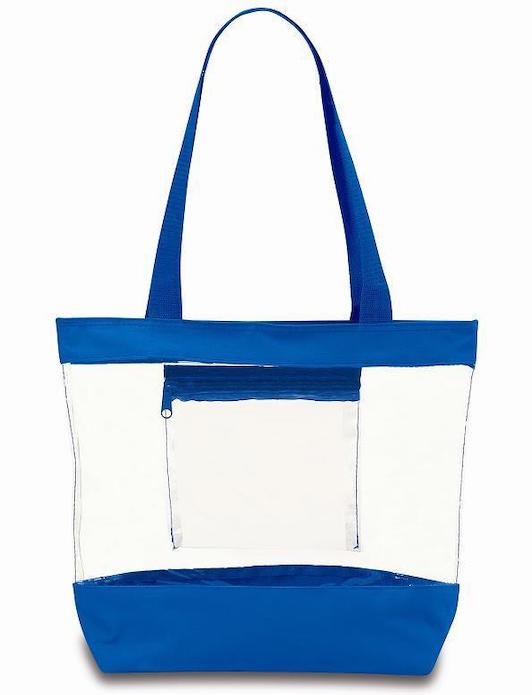 clear tote bags in bulk