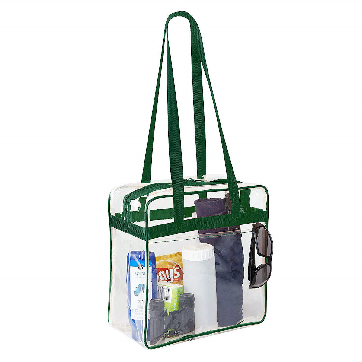 transparent stadium approved tote bag