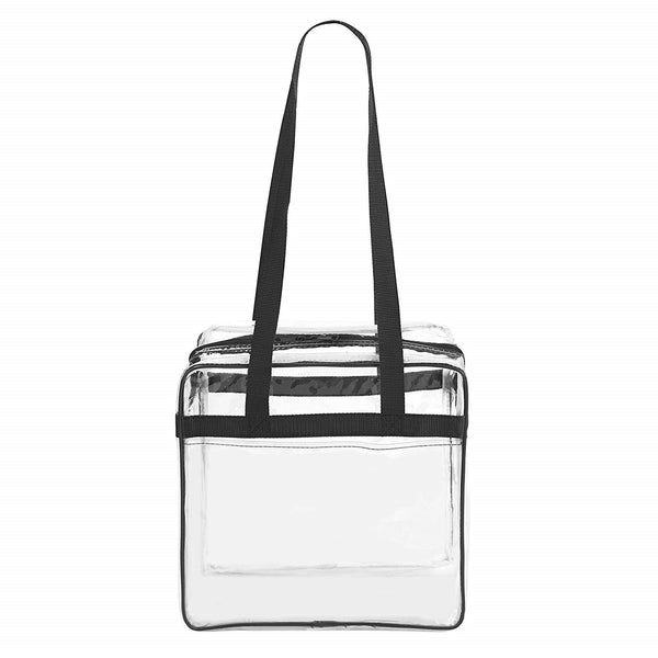 transparent stadium tote bag for women